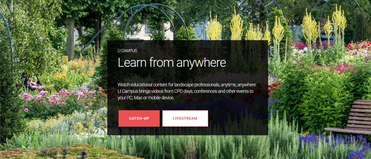Missed our Future of Parks #LIWebinar? No problem. We'll be uploading the content to #LICampus! LI Member? Sign up for your FREE 12-month subscription by 30 June. campus.landscapeinstitute.org/?utm_campaign=…