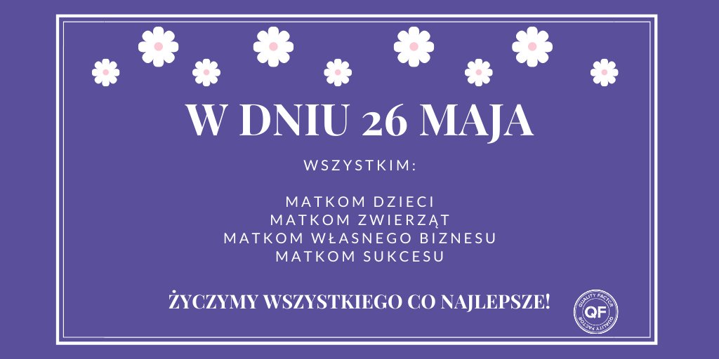AgencjaFactor's tweet image. Wszystkiego co najlepsze Kobiety!
#dzienmatki #kobietasukcesu #qualityfactor #kobiecybiznes