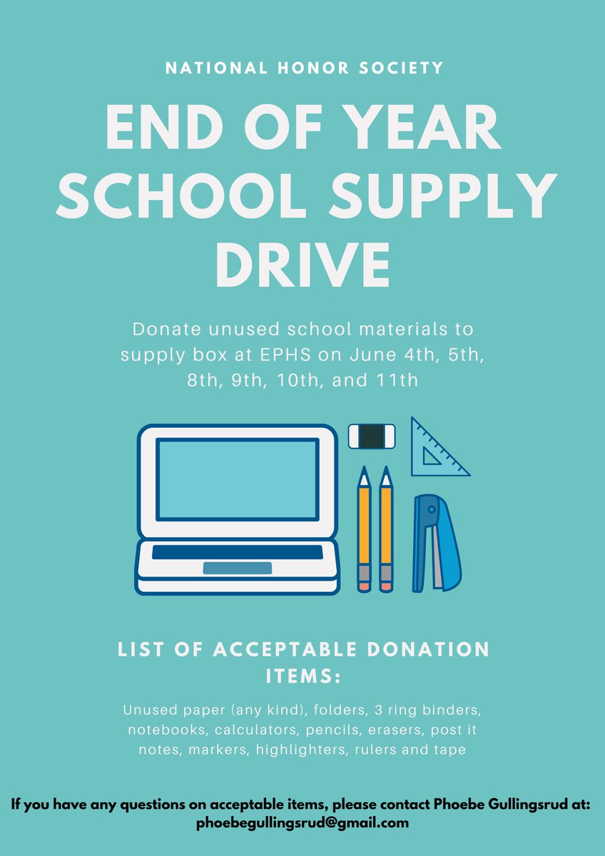 Awesome way to get rid of old school supplies!!!!!