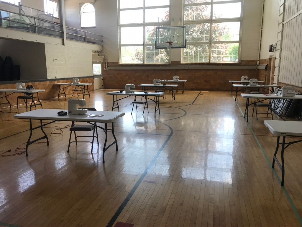 1SpaceLab's tweet photo. We're getting ready to make PPE and sew masks as a partner of @IllinoisPPEorg and the Distributed Fabrication Network, in collaboration with @Lockport_IL Want to lend a hand? Let us know! https://t.co/ROMa7pEDvU