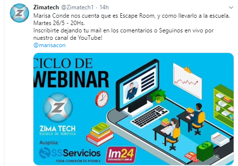 Los espero Hoy a las 20:00 hrs de 🇦🇷