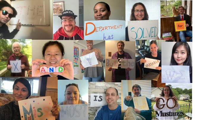 Always supporting students. The Math Team from Meade High School. Go Mustangs!!!