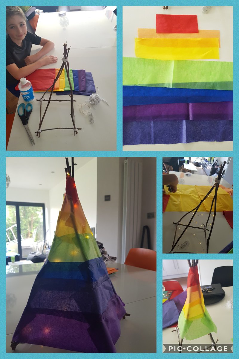 lizzy_vincent's tweet photo. We finally made our #rainbow lantern 🌈 @HawthornPrimary https://t.co/kz7Ae0PRUq