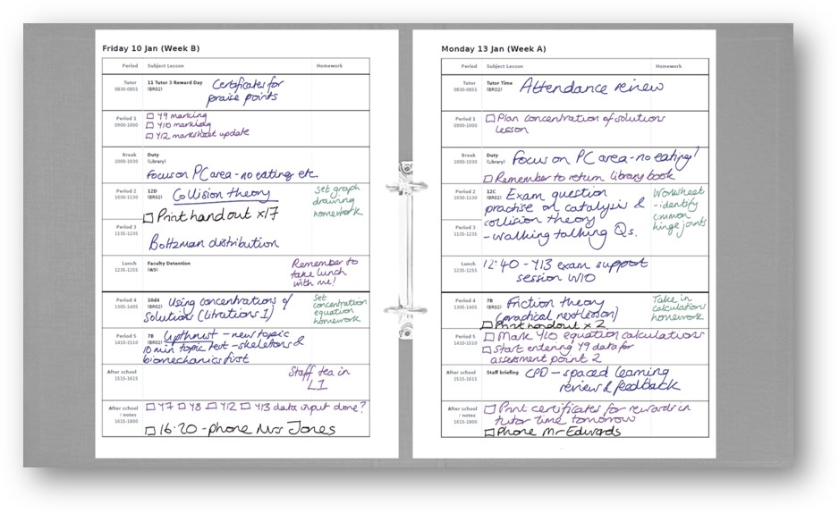 PlannerPaper's tweet image. The perfect combination: a paper planner printed with your personal timetable and school term dates
paperplanner.co.uk