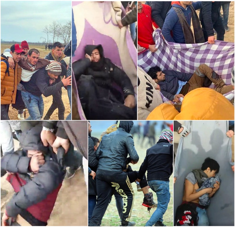 Within a period of 40 minutes on the day Gulzar was killed, at least 6 other migrants were wounded. They can be seen in videos being carried way from the fence and put in ambulances at the Turkish border post.