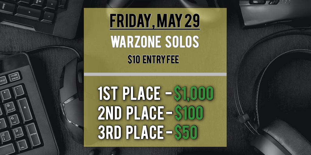 GL_Chatt's tweet photo. BIG $$ Tournament this FRIDAY! Sign Up on our Website!
#onlinegaming #modernwarfare #warzone #callofduty #gamingcommunity #gamers #pcgamer #xbox #playstation #ps4 #xbox1 #esports #onlinetournament https://t.co/wvFDQplfy7