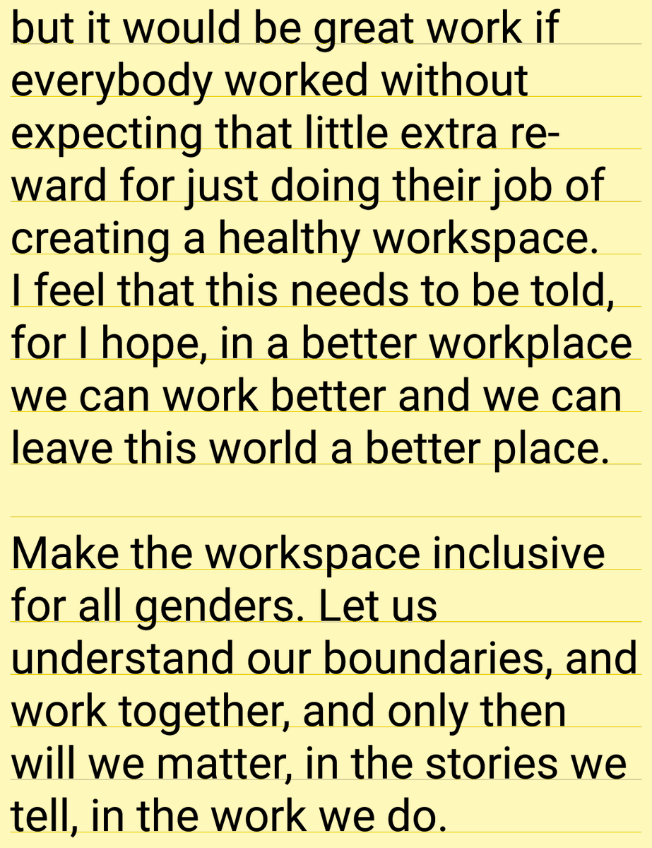 I came into the field of  #photojournalism for the love of it & no matter what, I will continue giving it my best but having a healthy environment on the field would be a nice culture to cultivate. Make the space inclusive for all genders. My experience. #journalism  #women