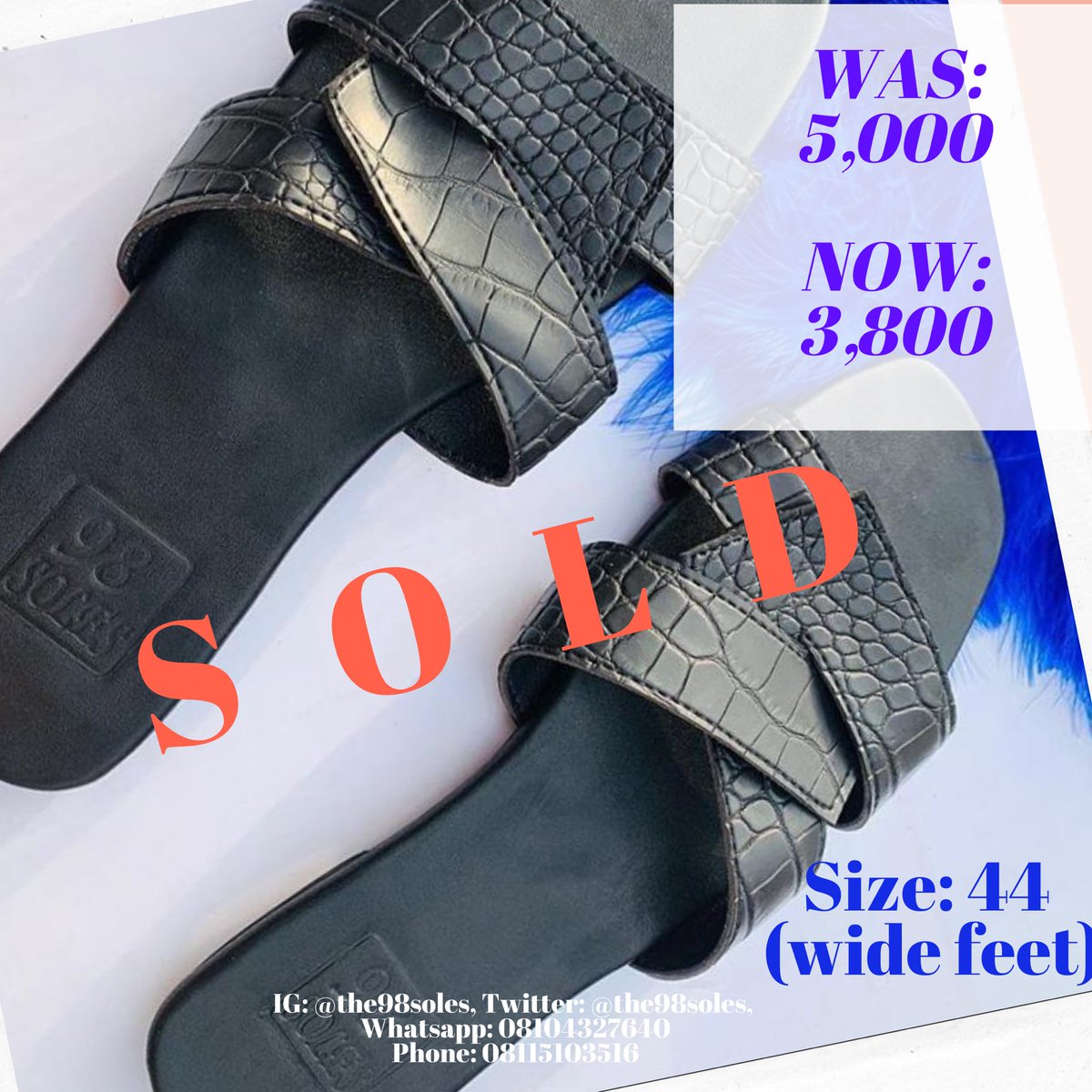 the98soles's tweet photo. You can still place orders for the available footwear on sales. Send a dm to order 

#footwear #Arewatwitter https://t.co/0KM7siAty9