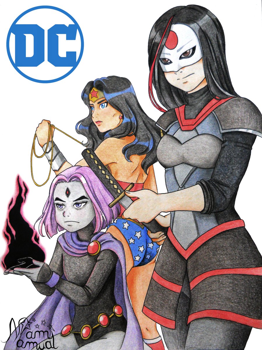 nami_lauman's tweet photo. fanart DC
Katana, Raven and Wonder Woman character!
/
#raven #dcraven #dccomic #dcfighters #dcanime #katana #dckatana #wonderwoman #mujermaravilla #dcdrawing #dcfanart https://t.co/hZKbxS10QZ
