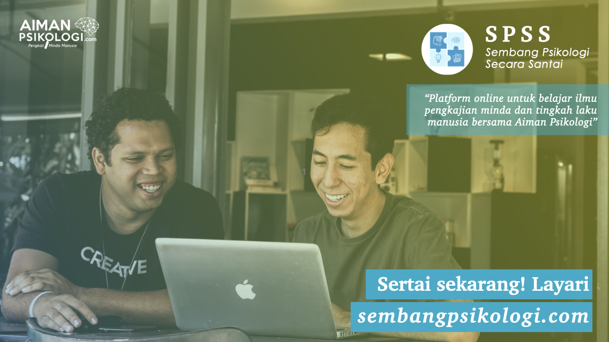 What is SPSS?"Sembang Psikologi Secara Santai."It's an online platform for anybody who are interested to learn knowledge about Psychology.The language interaction will be in Bahasa Melayu.You can read more about it, and register as a member here: http://www.sembangpsikologi.com 