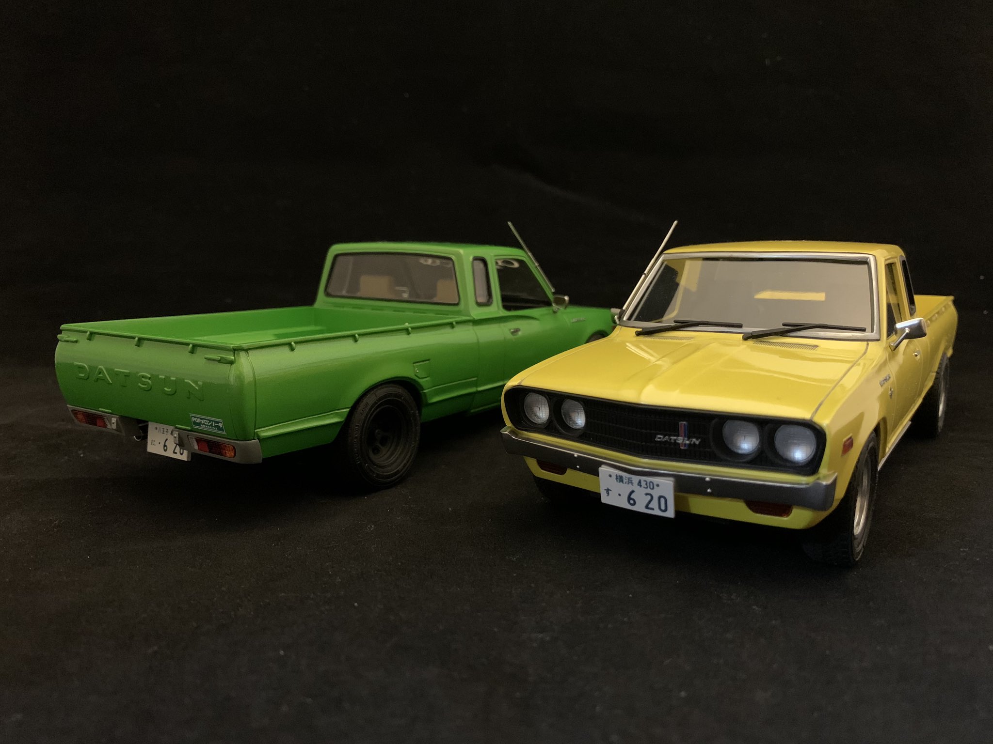 大人の上質 バンダイ ダットサン ウィズ バイク 1/20 新品未使用品