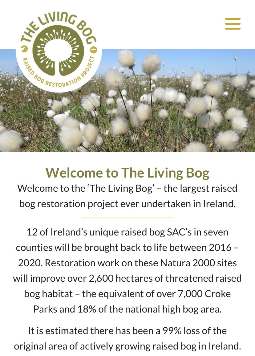 Things have changed since then, notably for some of our peatland protected areas - e.g. we’ve seen excellent EU co-funded projects like  @LIFEraisedbogs. These need scaling up urgently as part of the just transition to help address the biodiversity & climate emergencies. 4/