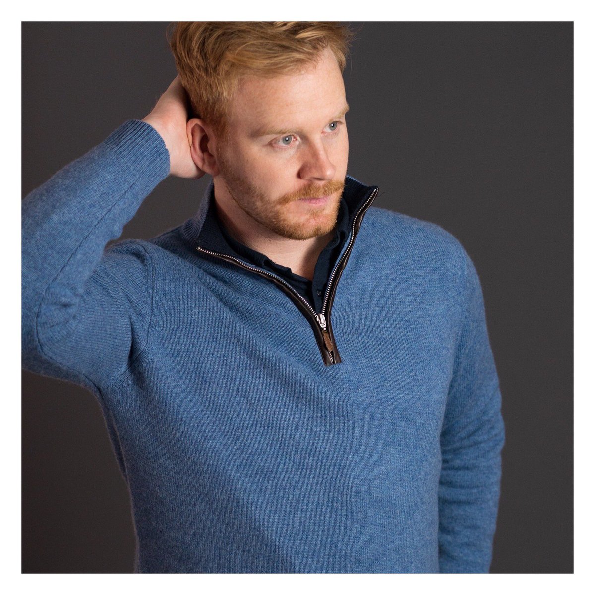 Misty_Cashmere's tweet photo. Nigella damascena ‘love-in-a-mist’ | Why is blue the world’s favourite colour? Perhaps it is our associations to tranquil skies and cleansing oceans. Our marine blue zip-neck jumper can be found in our men’s collection at: https://t.co/Xd9mzs7RCO https://t.co/WbM1MwfcuG
