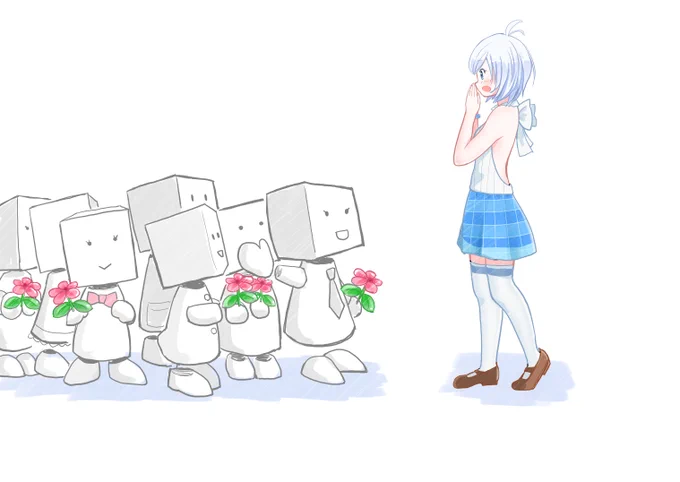「シロぐみさん」
 #SiroArt 