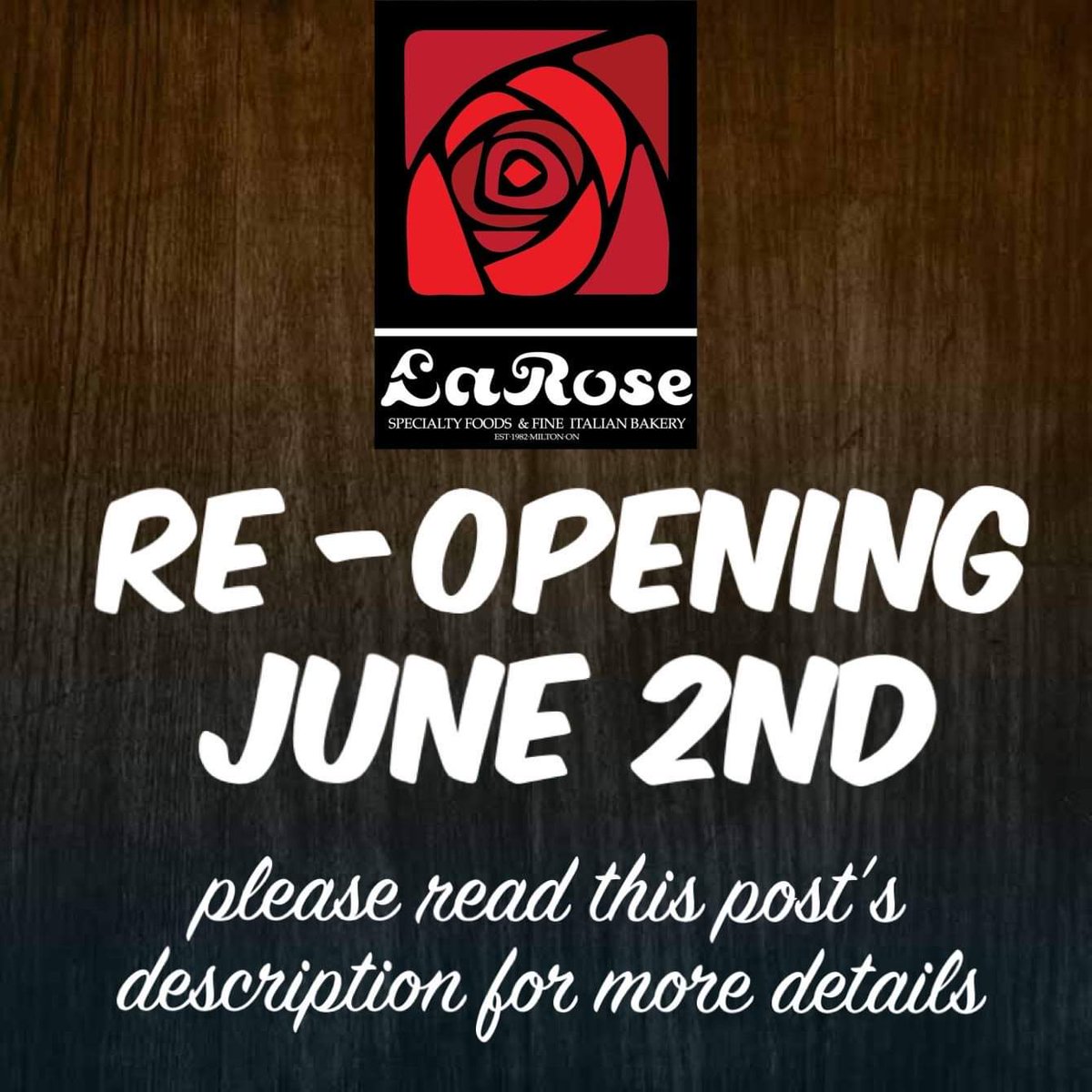 La Rose Bakery tweet media