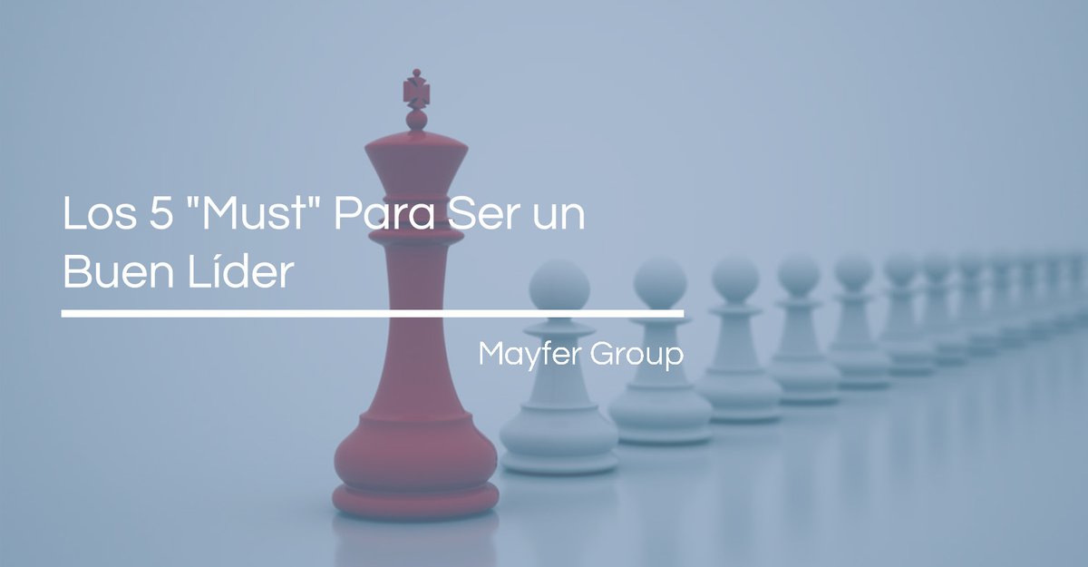 GroupMayfer's tweet image. ¡Descubre si eres un buen #lider! ¿Cuentas con alguna (o todas) de estas 5 habilidades? Te traemos las claves de #liderazgo que te convertirán en el mejor: Los 5 MUST que todo buen líder debería cumplir.
mayfergroup.com/post/los-5-mus…

#coaching #empresa #estrategiaempresarial #ventas