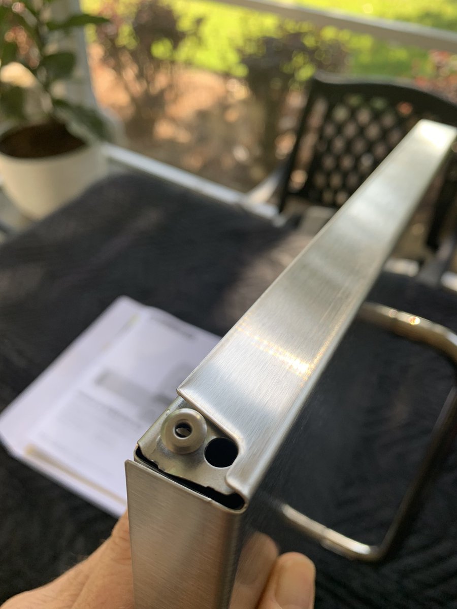 TallyG8R's tweet photo. @WeberGrills Love my new Weber Grill. Just hate the way it looks because Customer Service won’t pick up the phone or respond to my warranty issue request (via email) to replace the damaged door that was packed into the box. After 11 days, I would have hoped to receive an update. https://t.co/6WtxR5OjUP