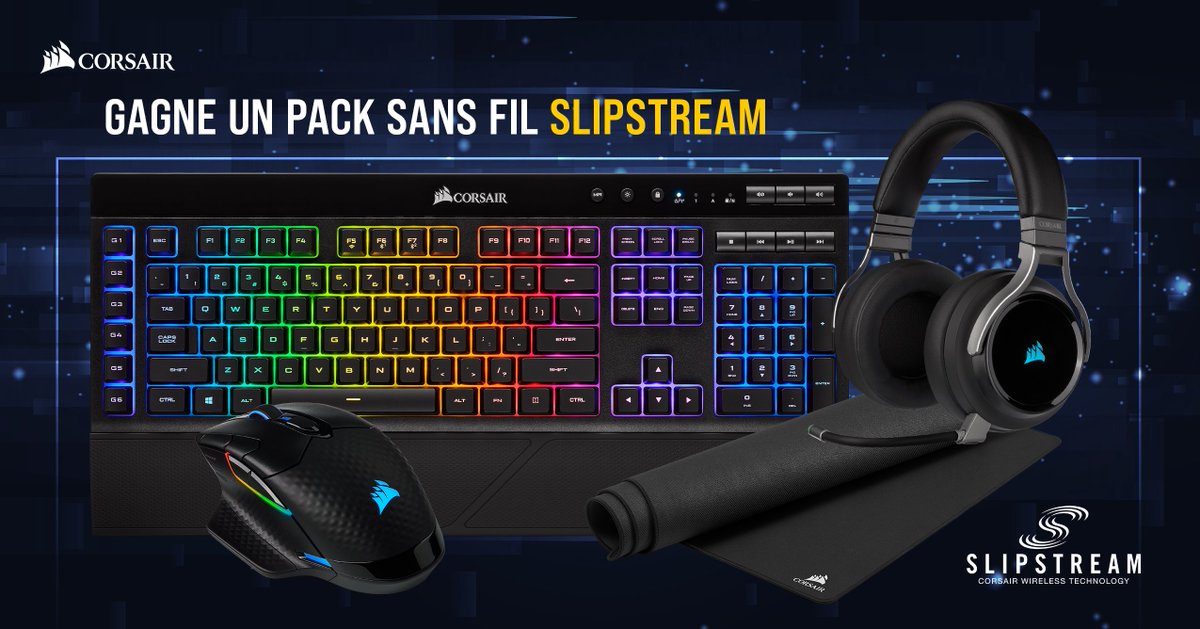 ⚠ [CONCOURS] ⚠
Gagne ton pack de périphériques SLIPSTREAM et profite d'une connexion ultrarapide pour jouer sans fil ! 📶

Pour participer 👇
sdqk.me/HvMG3rg6/conco…
