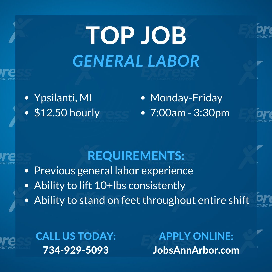 Express Employment Professionals of Ann Arbor on Twitter "It’s Top Job