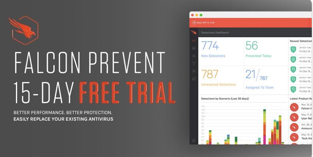 CrowdStrike's tweet photo. Legacy #antivirus solutions slow computers down but CrowdStrike won't hold you back. Our #NextGenAV solution uses a single lightweight agent for zero impact on your network. Try it for yourself with our free 15-day trial https://t.co/n1OZGdrpzP https://t.co/Z1I7O3fmOq