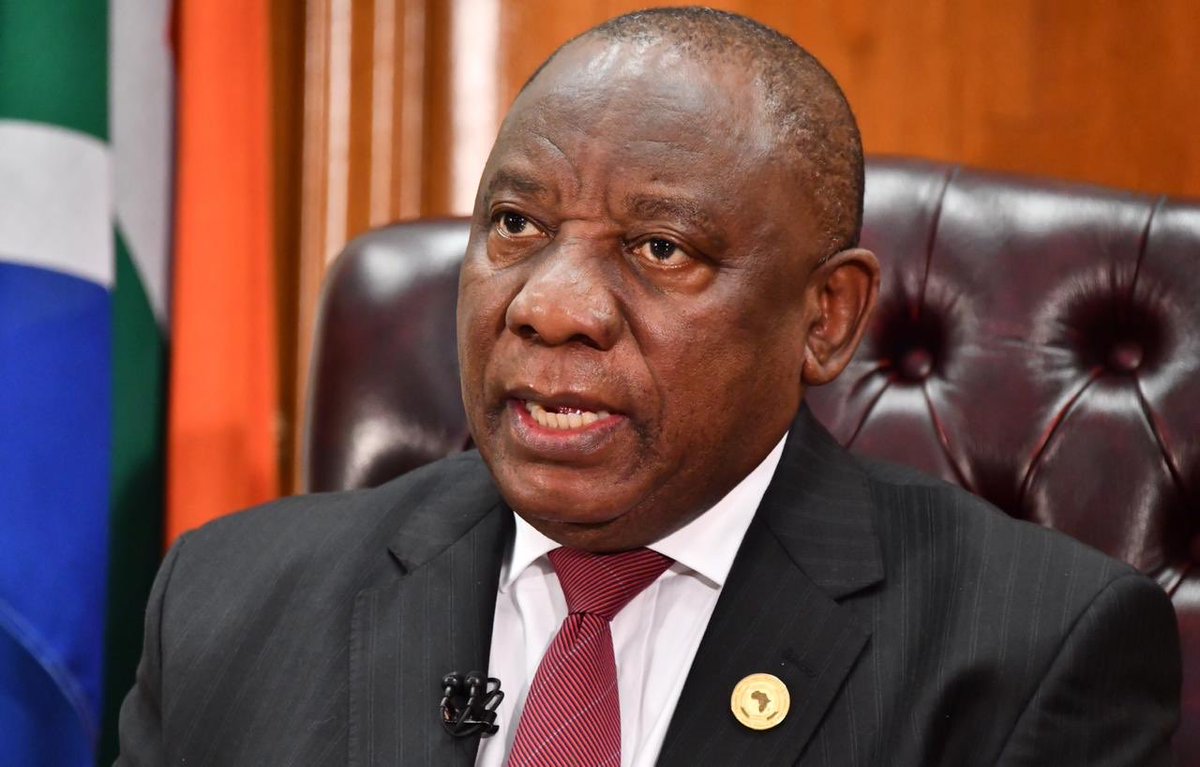 MokoboNtebo's tweet photo. President Ramaphosa will update the nation this evening on what provisions have been made to accommodate the religious sector under Level Three of the nationwide lockdown. This follows a ban on church services and religious leaders want this to be relaxed from June 1st #sabcnews https://t.co/PDWCrs2k91