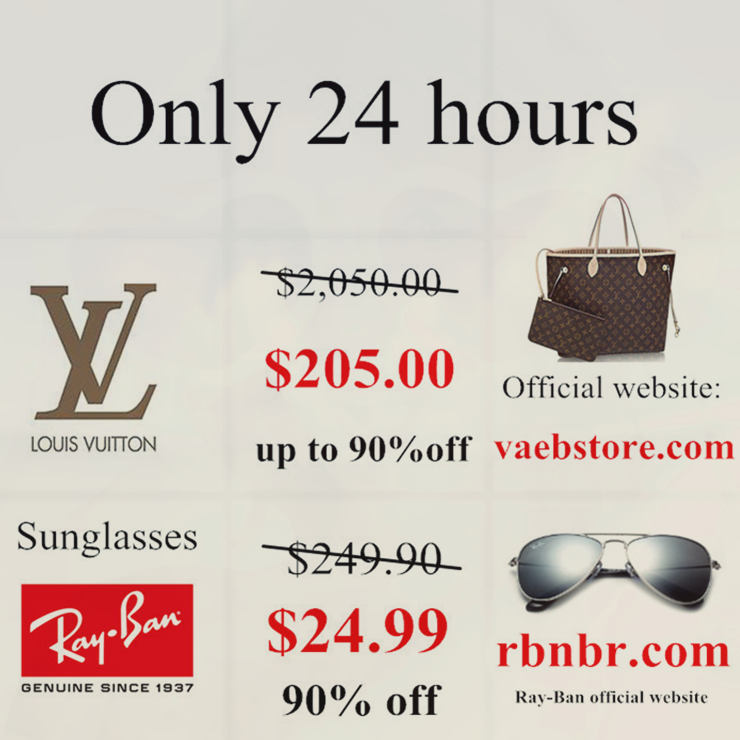 ja_crispy01's tweet photo. LV bag and ray ban sunglasses are on sale today 
@LivnTheGdLife @VuturezZ @polaroidplayz14 @JGoinstrong @DigiUpstream @HaMiLToNloVe2 @realdonteking @ITdevopscloud @JadiaEstelle @shwood https://t.co/pAjw6BiAGj