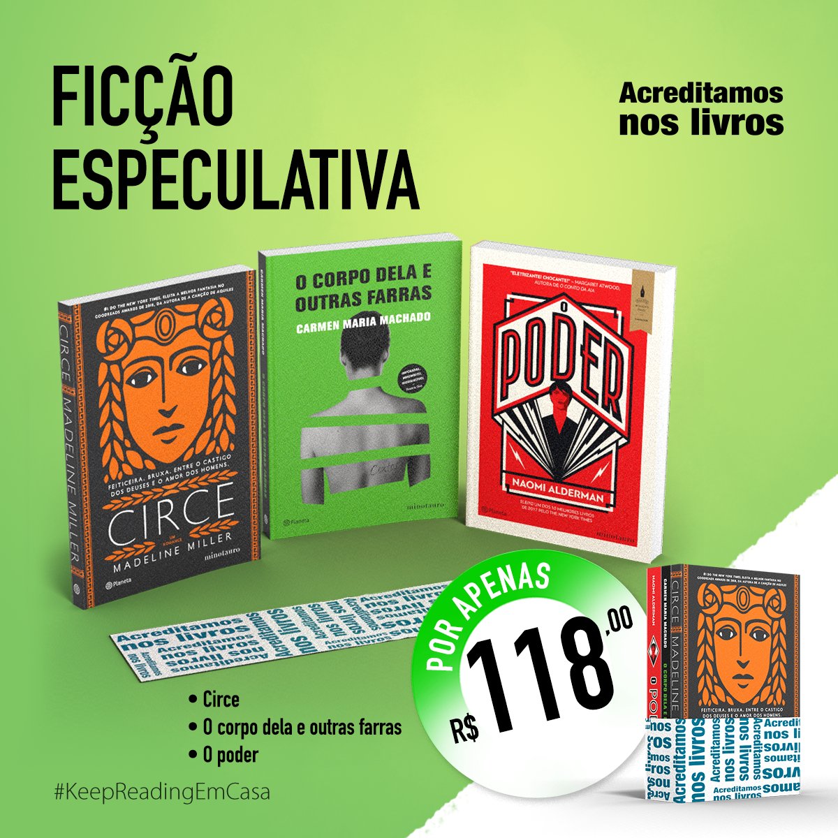 PlanetaLivrosBR's tweet photo. O incentivo que faltava para você iniciar boas leituras nesse período de isolamento!
Confira nossa seleção Acreditamos nos Livros, com preços especiais!

- Compre aqui: https://t.co/aFn762WETx
⠀
#Acreditamosnolivros  #Keepreadingemcasa #Keepreadingencasa #leiaemcasa https://t.co/AuKwt5OqRv