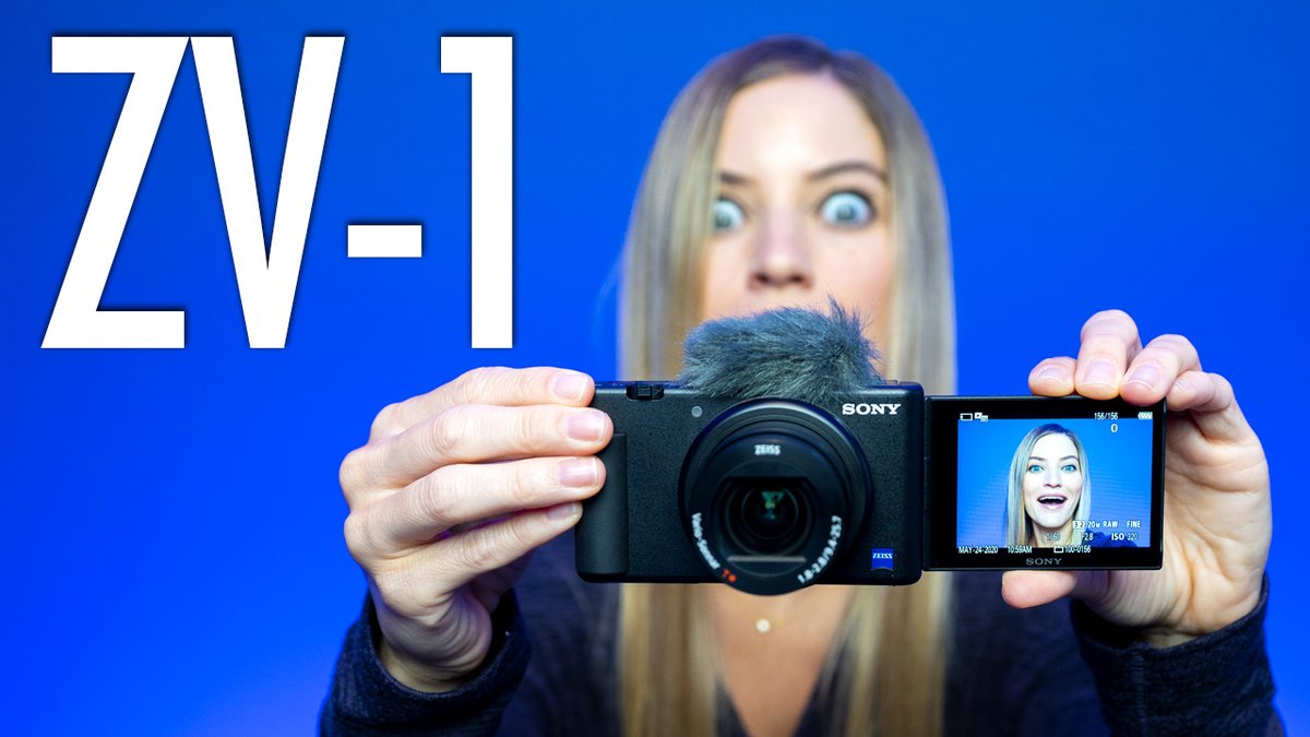 Good morning, @Sony just released the perfect vlogging camera TODAY!!! NO BIG DEAL!!! *faints* 

Check out my review and first impressions of the new Sony ZV-1: youtu.be/OE7PPWygl2I

#SonyZV