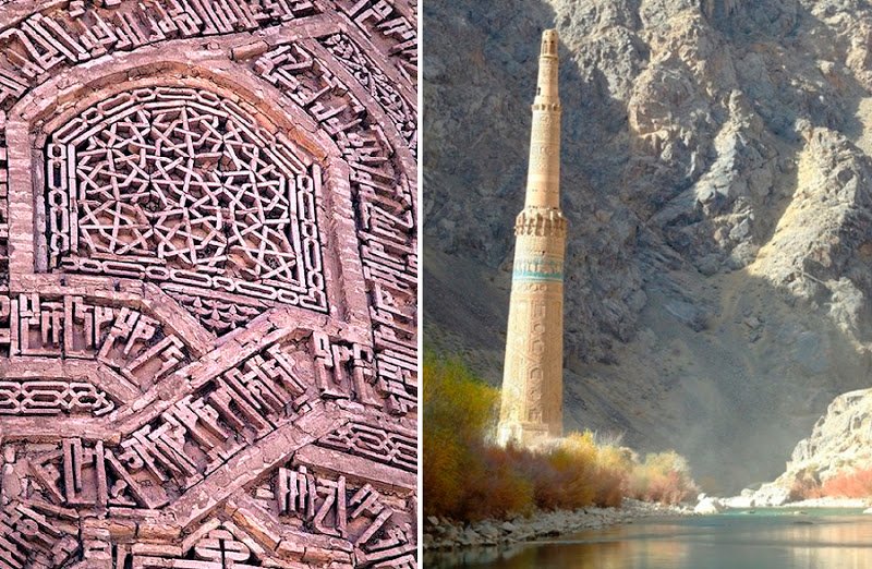 FikrExcerpts's tweet photo. Mineret of Jam, central Afghanistan

Built in 1190, it was hidden for almost 800 years, it was rediscovered in 1957.

Built by the Ghurid sultan Ghiyath ad-Din Muhammad (1163-1203).

Outstanding example of brick construction. 65m in height, second tallest brick mineret in world. https://t.co/JHKpA7OgoK