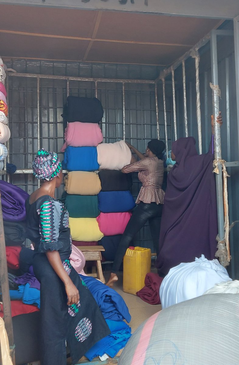 theprincelyx's tweet photo. My mum used to be a textile trader at Gbagi until her demise in February. Today, we restock and reopen the shops with my sister @aisha_akinyemi as the manager. Please dm her to make wholesale and retail purchases of different materials. WE DELIVER NATIONWIDE!

RT please 😌🙃 https://t.co/LsyKoANrVN
