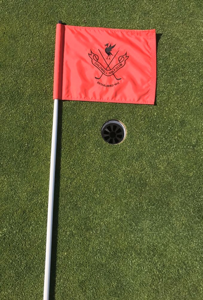 Out with the old and in with the new <a href="/childwallgolf/">Childwall Golf Club</a> the brand new double sided embroidered flags, 7’ white Javelins and Aluminium cups with logo inserts look fantastic 👍🏼