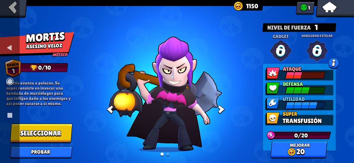 2° brawler en el mismo día, gracias <a href="/BrawlStarsES/">Brawl Stars ES</a> 🦇