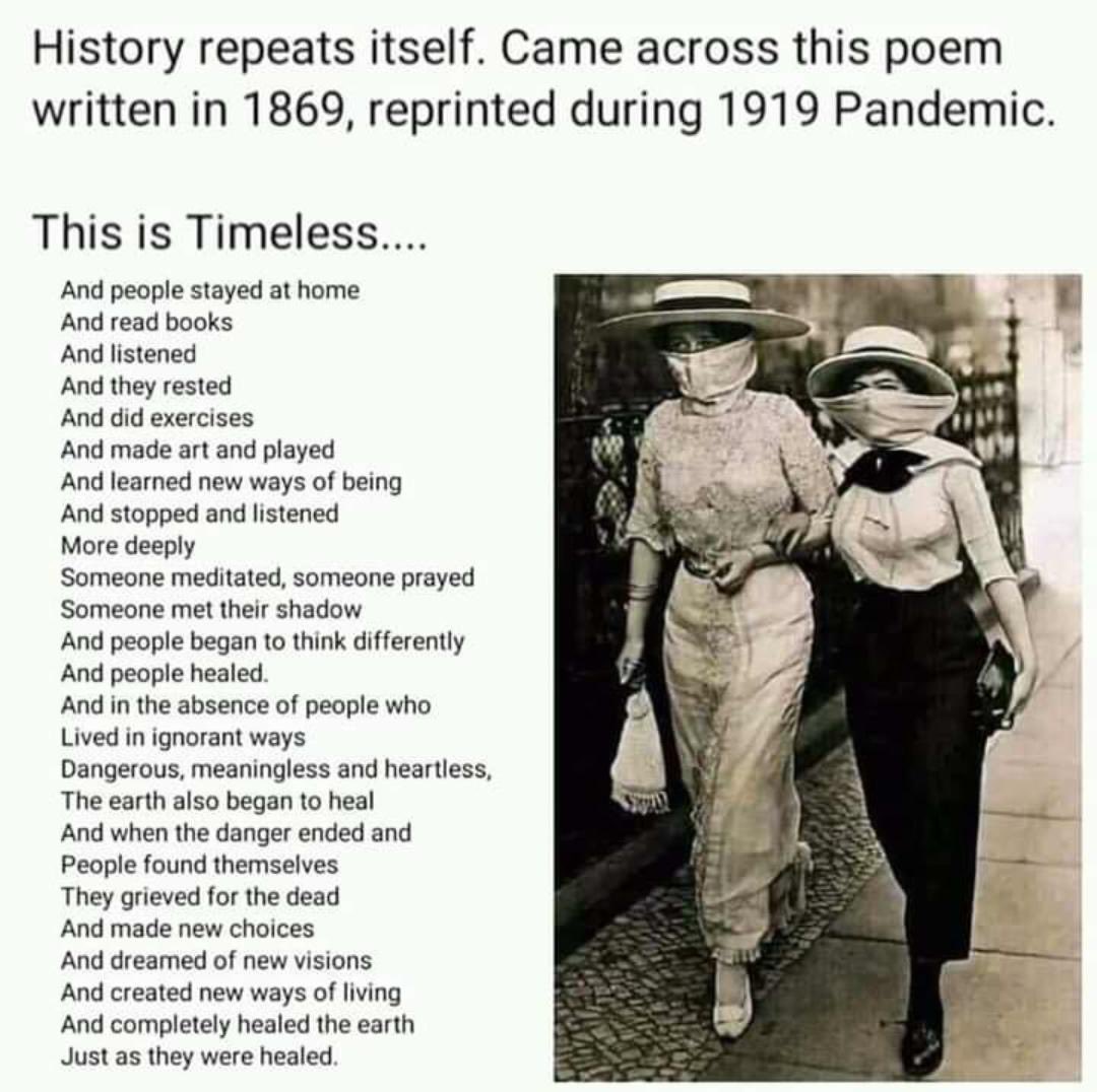 Be still - this too shall pass #COVID19 #Hope