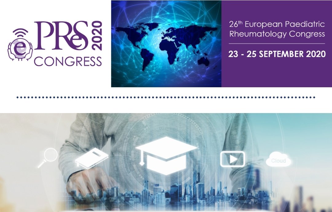 CaroMDPhD's tweet photo. 📣 The European #Pediatric #Rheumatology Congress 2020 goes virtual🌍🌐! Save the date 23-25th of September, abstract submission deadline extended and upcoming online registration here➡️ https://t.co/AjZ7i2BvEE
#PReS #PediatricRheumatology #VirtualCongress #OnlineCongress https://t.co/6E2GqfcJkT