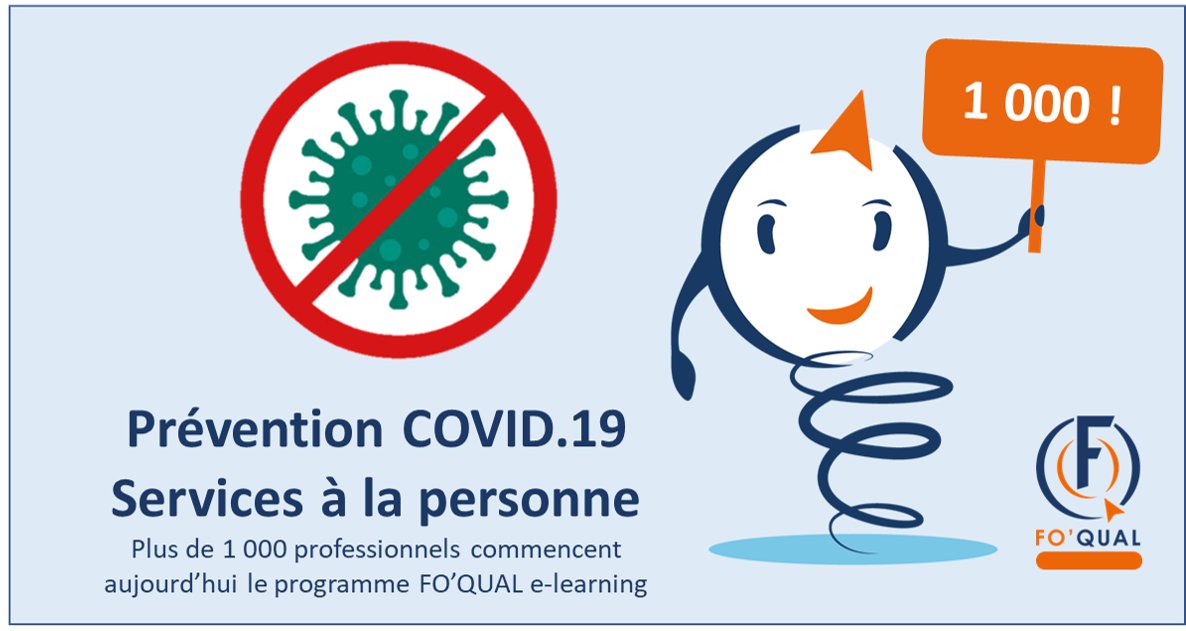 focusqualite's tweet image. Début ce matin de 3 sessions pour près de 1000 professionnels intervenants à domicile pour se former sur les bonnes pratiques face au COVID-19. 
Ravi de cette collaboration avec la Fédé ADMR64. 
@ADMR64 @ADMR24 @ADMR2ABERS