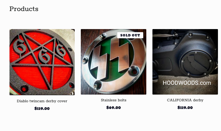 7/ The Hoodwoods online store where that t-shirt was purchased also sells a variety of neo-Nazi merchandise featuring the SS lightning bolts.