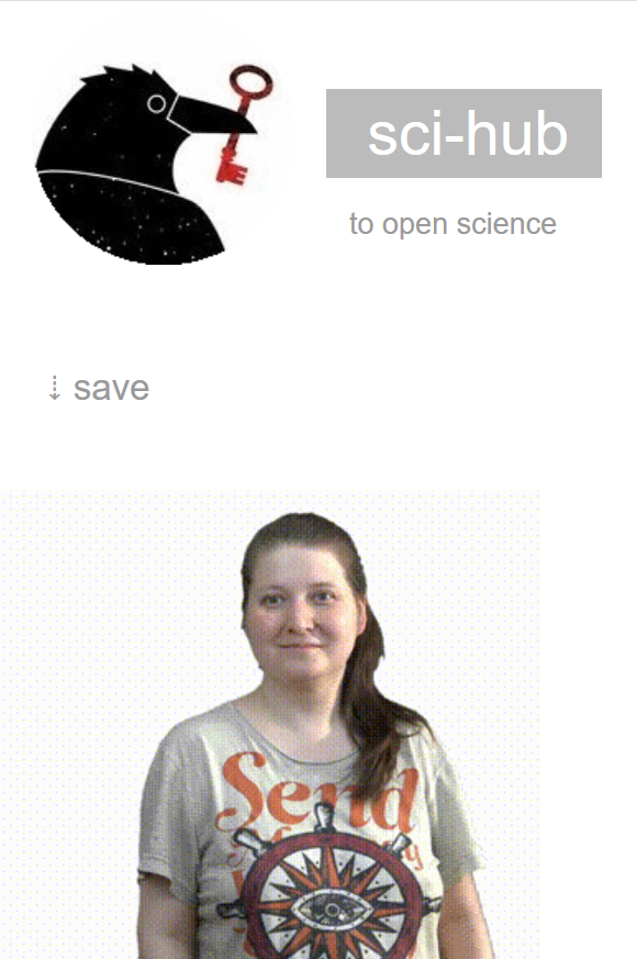 rhlvenugopal's tweet image. Who else spotted this in scihub?
#scihub #freescience #AcademicTwitter