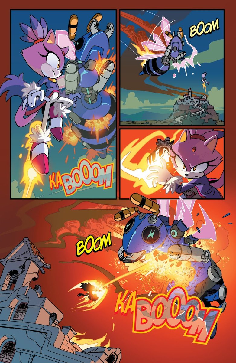 Mlick on Twitter: "Anyways, go out and buy the IDW Sonic comics. Just like  blaze, Sonic's friends are written REALLY well in these.… "