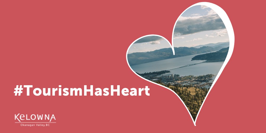 TKIndustryNews's tweet photo. Know of a local tourism business or individual working in the industry who has been positively contributing to community goodwill in and around Kelowna? Send them a virtual shout-out using #TourismHasHeart to recognize their contributions! 

#TourismWeek #exploreKelownalocal https://t.co/WU9cSQ7M2N