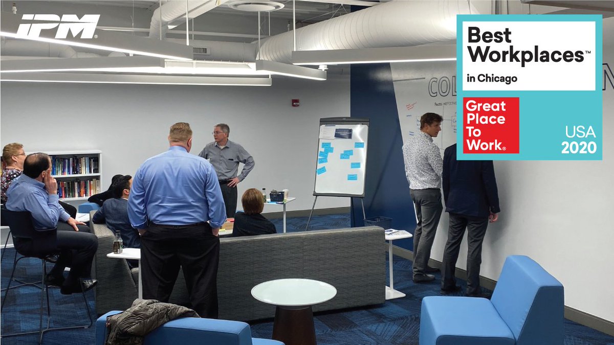 IPMCinc's tweet photo. IPM is proud to be named one of the 2020 Best Workplaces in Chicago by @GPTW_US! Thank you and congratulations to our IPM family! https://t.co/N92ZwxFRKj #BestWorkplaces https://t.co/LcqdjT6EeG