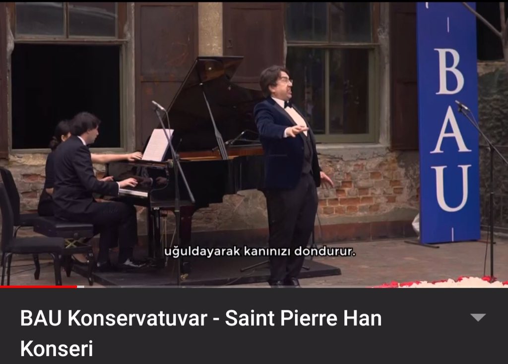 @Bahcesehir #bau #konservatuvar açılış konseri harika bir müzik ziyafeti oldu. Emeği geçenlere👏🏻👏🏻👏🏻 #SanatBirlestirir #müzikiyileştirir