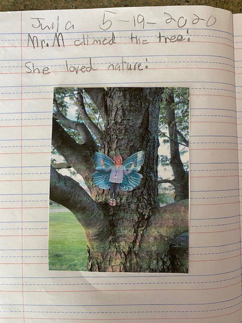 NS_Grade2's tweet photo. Adventures of Mrs. Murabito caterpillar and butterfly https://t.co/BUgKmLtRHS