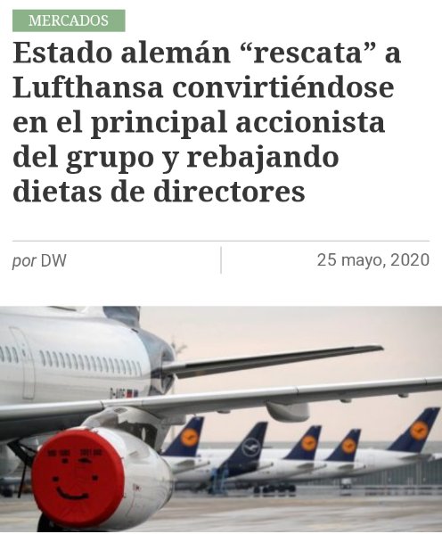 marcoporchile's tweet photo. Si Latam quiere un rescate del Estado, ¿Por qué no seguir el ejemplo de Alemania?

Para que las ganancias sean también para Chile. Lo que no puede ser, es que las ganancias sean privadas y las pérdidas sean públicas.

¿Qué opinas? https://t.co/m3RU2CrTXr