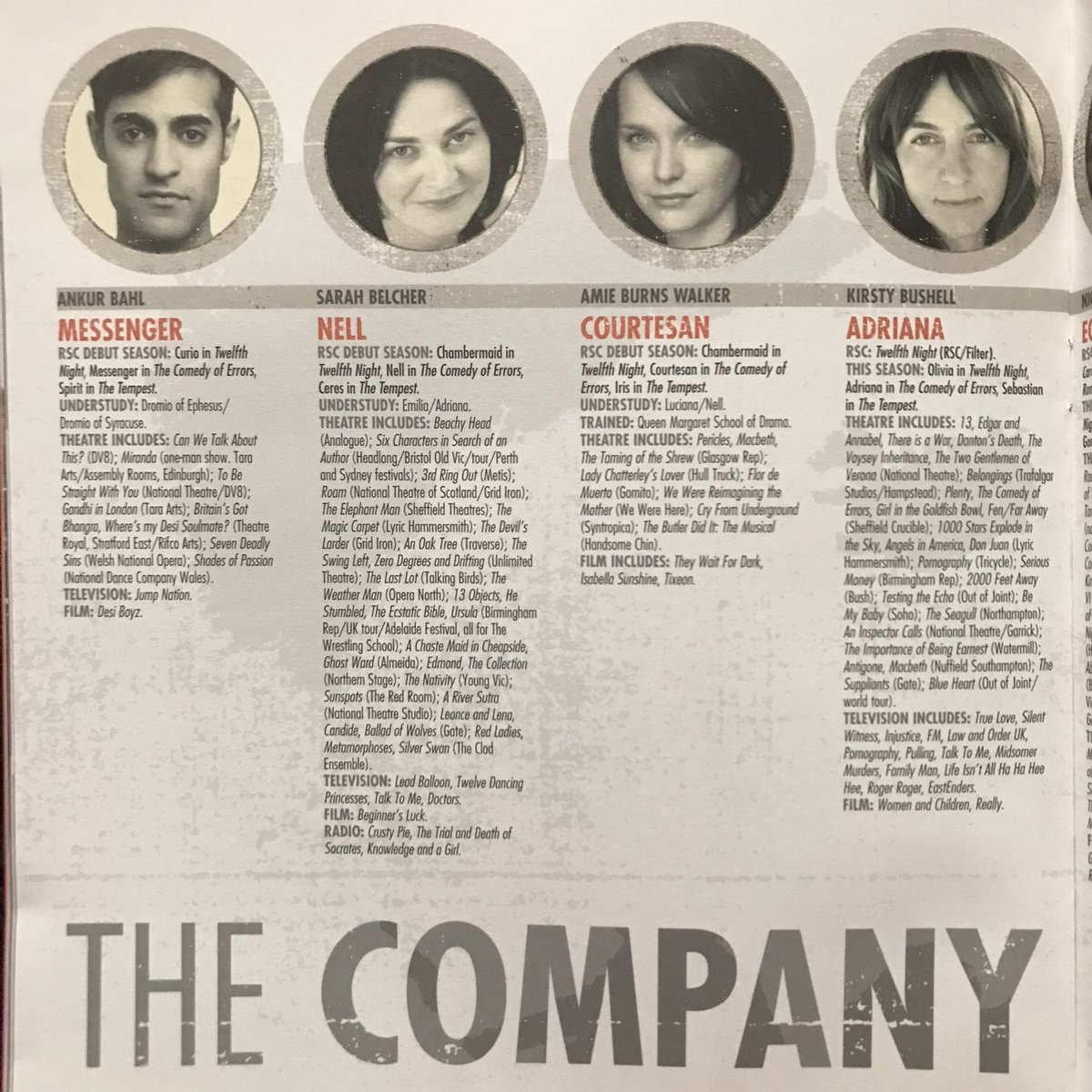Stes_Adventures's tweet photo. Today’s featured RSC programme is from 2012 and is #TheComedyOfErrors starring #StephenHagan #FelixHayes #JonathanSlinger #SandyGrierson #NicholasDay #JonathanMcGuinness #BruceMackinnon #CecilaNoble #SargonYelda #EmilyTaaffe #SarahBelcher #AnkurBahl #KirstyBushell https://t.co/Z2kSZR3hBd
