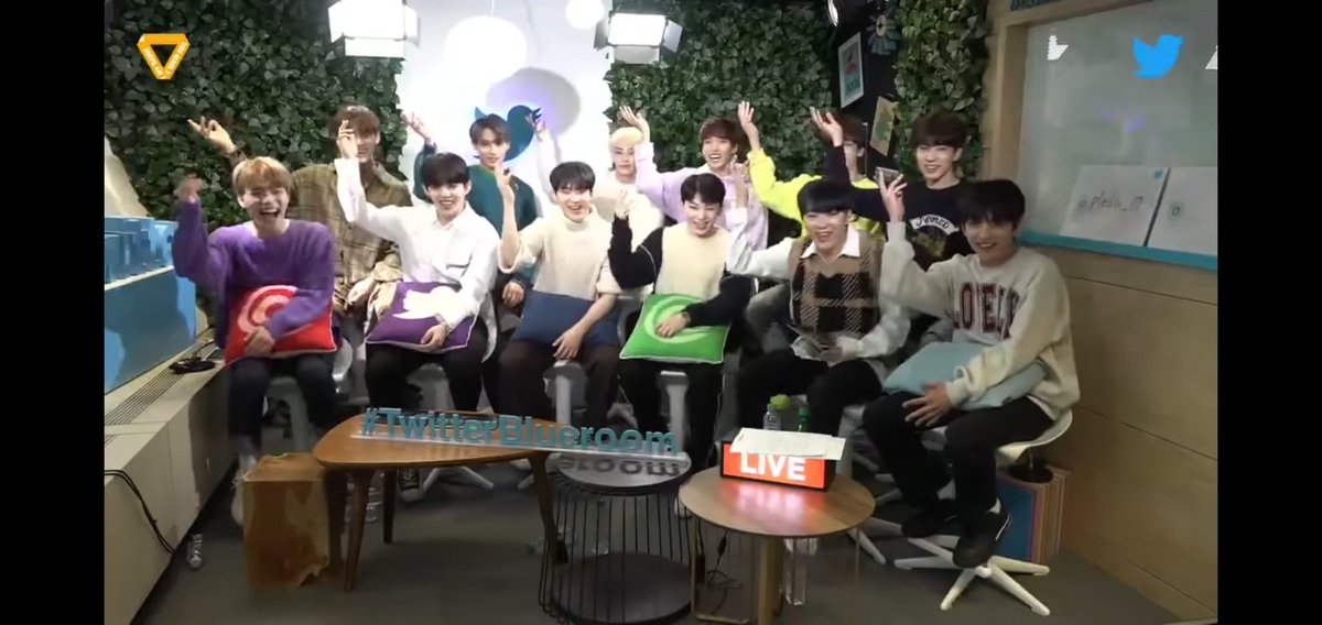 The hand motion the members did goes back to their Twitter Live when they all made fun of Dino.Reference: 190122 Twitter Blueroom Live Q&A with Seventeen #SEVENTEEN  @pledis_17