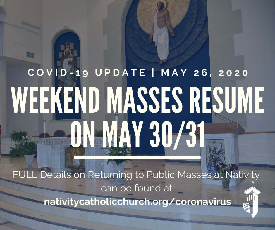 NativityBrandon's tweet image. Read Details HERE: nativitycatholicchurch.org/coronavirus
