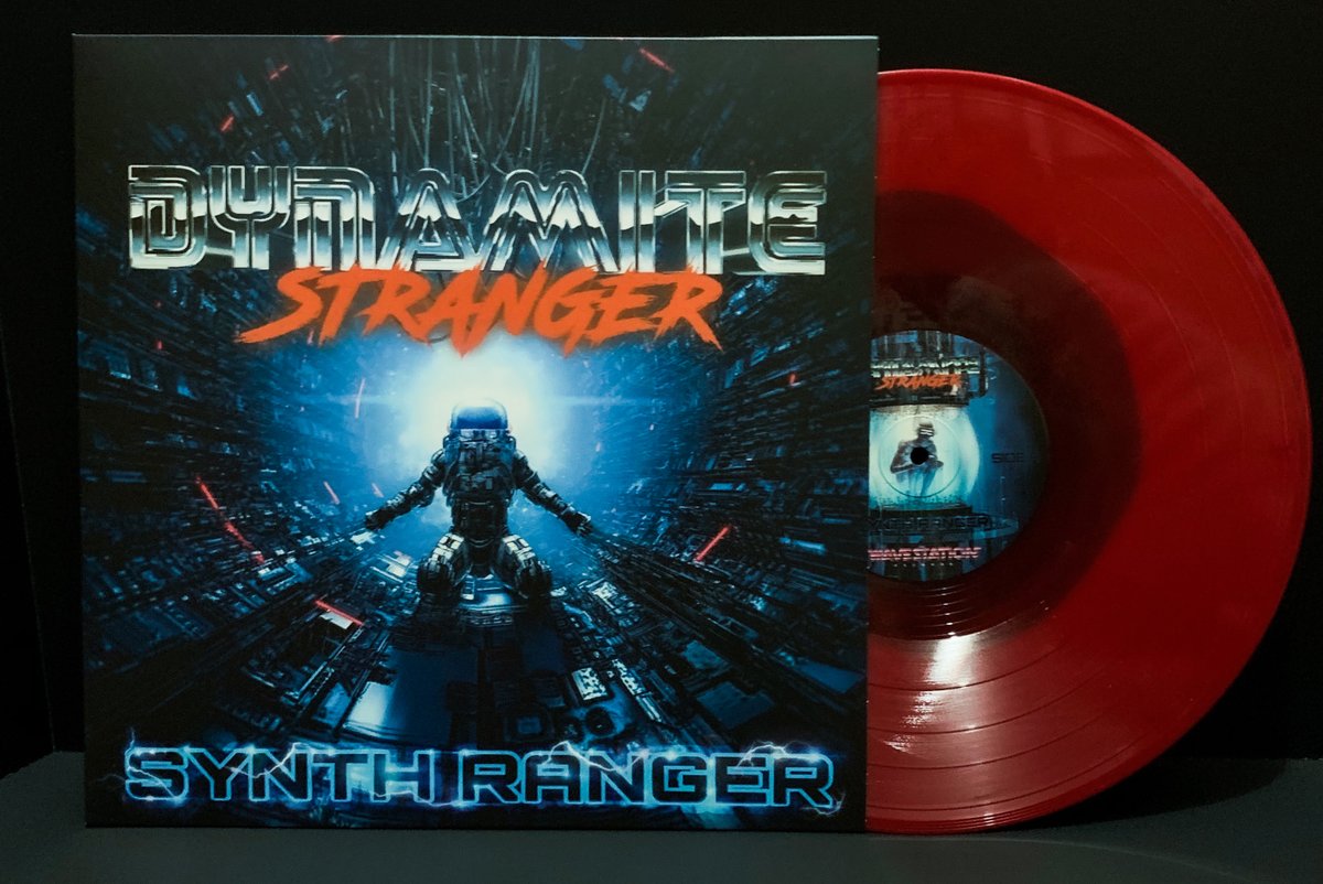 My new double side LP "Synth Ranger" Now available on 180g Vinyl black pressed in red! Get your copy at - 
wavestationrecords.com/shop

#synthfam #synthwave #cyberpunk #vinylrecords #vinyladdict #vinylcollection #vinylcommunity #vinyl #vinyljunkie