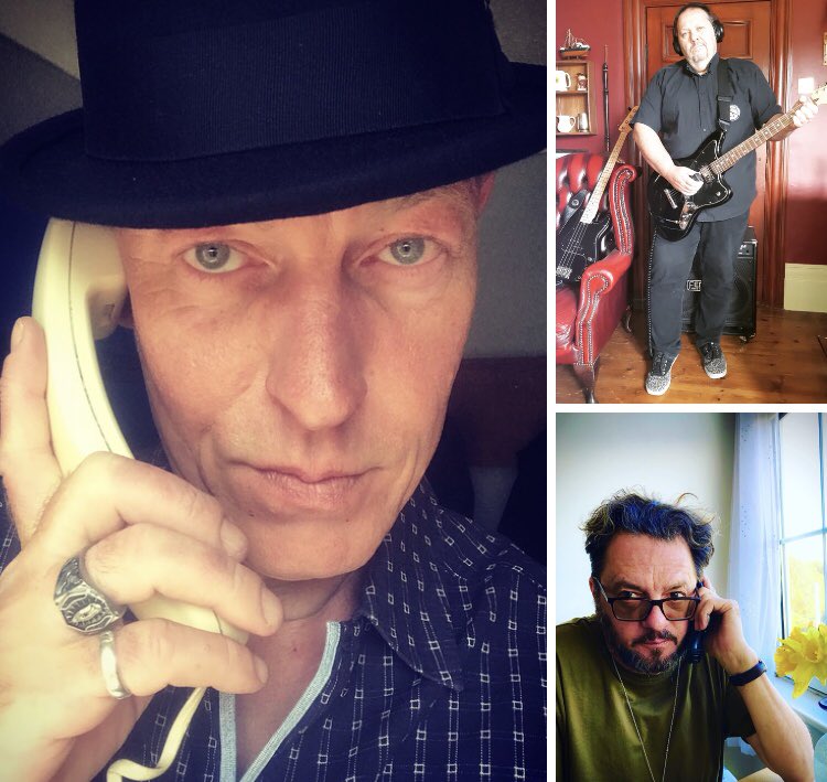 NeilSparkes's tweet photo. Sounds & poems rattle down the wires during #Lockdown
Recording with Mr #TerryNeale & Mr #DaleFarrow @DaleTheBassman laying down guitars on New #Poetry #Recordings & #PoetryVideos #NothingCanStopTheseMen
Updates via @H_G_Press
https://t.co/iYAZlatWa4 https://t.co/TwBoYzf89n