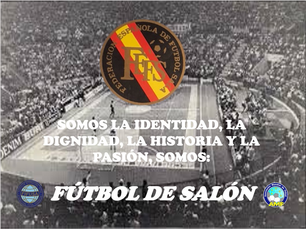 aefs_futsalon's tweet photo. @cancho11 Muchas veces la gente se olvida del camino recorrido y de todo lo conseguido. Si hoy el fútbol sala es lo que es, creo que hay que agradecérselo a la FEFS, LNFS y los clubs históricos que han aguantado durante tantos años, que no vengan ahora otros a ponerse las medallas https://t.co/fzRCVJzg4Z