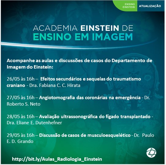 resolimpio's tweet photo. Aulas dessa semana !
https://t.co/GUoxQOHbit
#radres #radiology #radiologia https://t.co/xLR49uJvXu